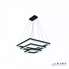 Подвесной светильник iLedex Twins D0319-3 (400x600x800) BK