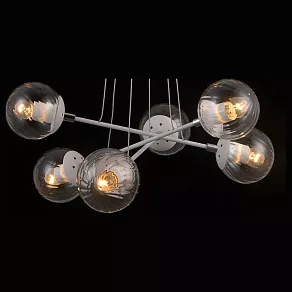 Подвесная люстра Natali Kovaltseva Molecule MOLECULE 81048-6C SATIN WHITE