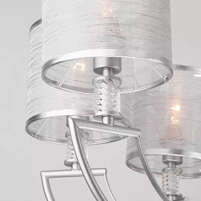 Подвесная люстра Eurosvet Licata 60099/8 серебро