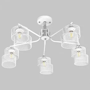 Люстра на штанге Imex MD.4252 MD.4252-5-S-WH+CH