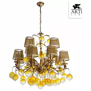 Подвесная люстра Arte Lamp Monarch A1199LM-8-4GO