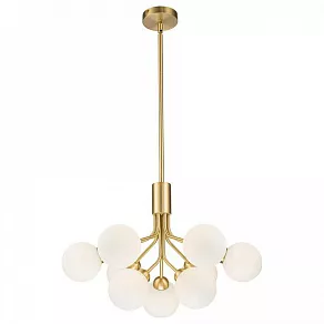 Люстра на штанге Belfast Bryson L-8130-6+3 BR GL