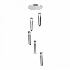 Подвесной светильник Indigo Rilucente 11061/5P Chrome