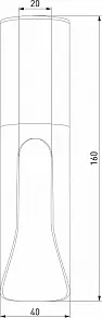 Накладной светильник Elektrostandard Apex 25113/LED 7W 4000K белый