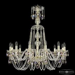 Подвесная люстра Bohemia Ivele Crystal 1402 1402/12/300/XL-90 G K801