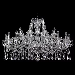 Подвесная люстра Bohemia Ivele Crystal 1413 1413/16+8/400/Ni