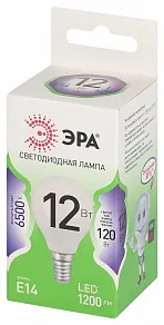 Лампа светодиодная Эра Green Line E14 12Вт 6500K LED P45-12W-865-E14 GL
