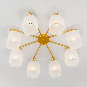 Потолочная люстра Eurosvet Camila 30143/8 латунь