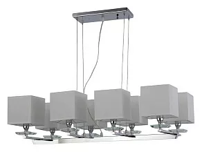 Подвесная люстра LUMINA DECO Fianelo LDP 1248-8 WT