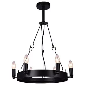 Подвесная люстра Arte Lamp Bastaglia A8811SP-6BK
