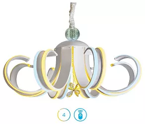 Подвесная люстра Ambrella Double 4 FL120