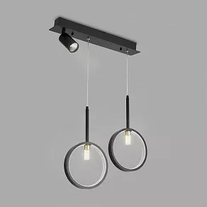 Подвесной светильник Eurosvet Verge 90249/3 черный