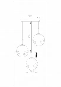 Подвесной светильник Moderli Amo V11524-3P