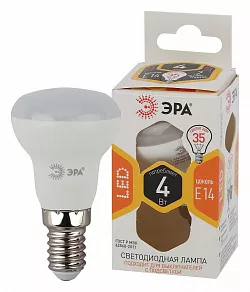Лампа светодиодная Эра STD E14 4Вт 2700K Б0047930