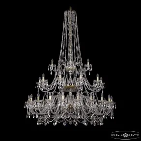 Подвесная люстра Bohemia Ivele Crystal 1411 1411/20+10+5/530/h-202/3d G