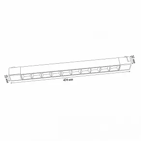 Встраиваемый светильник Volpe ULB-Q282 UL-00010123