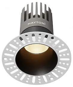 Встраиваемый светильник Maytoni  DL122-15W-3K-TRS-B