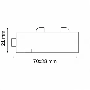 Токопровод концевой Lightstar Teta 505106