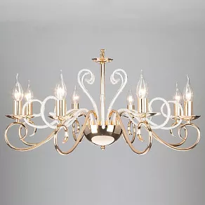 Подвесная люстра Eurosvet Silva 60090/8 золото