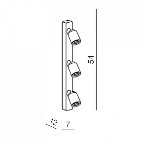 Спот Azzardo Tomi 3 AZ0680