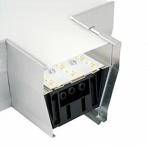 Соединитель угловой X-образный накладной Feron AL4036X 51874