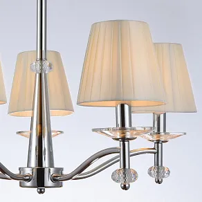 Подвесная люстра ILLUMICO  IL1151-5PPA-29 CR Romei