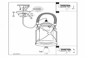 Подвесной светильник Eglo ПРОМО Bradford 49213