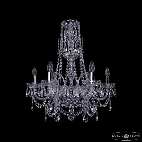 Подвесная люстра Bohemia Ivele Crystal 1411 1411/6/195/XL-63 Ni