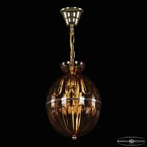 Подвесная люстра Bohemia Ivele Crystal 5480 5480/22 G Amber/M-1H