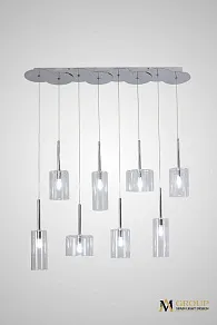 Подвесная люстра AM-Group AM355 AM355-8CLEAR