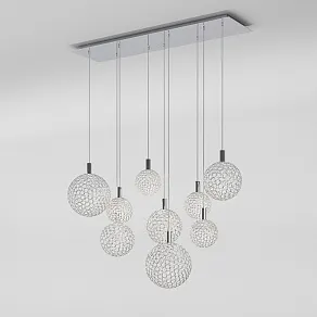 Подвесной светильник Eurosvet Gemini 90353/9 хром