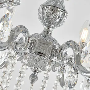 Подвесная люстра Bohemia Ivele Crystal AL7801 AL78101/6/175 A Ni