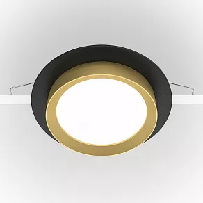 Встраиваемый светильник Maytoni Hoop DL086-GX53-RD-BG