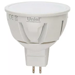 Лампа светодиодная Uniel Palazzo GU5.3 7Вт 4500K LEDJCDR7WNWGU5.3FRALP01WH