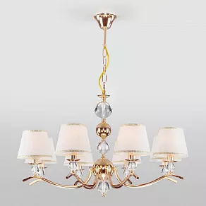 Подвесная люстра Eurosvet Sortino 60097/8 золото