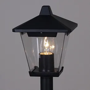Наземный низкий светильник Reluce  08296-0.7-001SJ 0,8m BK