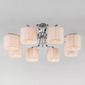 Потолочная люстра Eurosvet Shantel 60111/8 хром