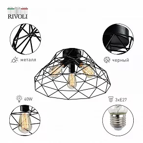 Накладной светильник Rivoli Molly Б0053050