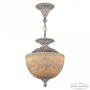 Подвесная люстра Bohemia Ivele Crystal AL7003 AL7003P/25 WMN Horse