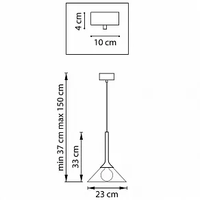 Подвесной светильник Lightstar Vetro 801204