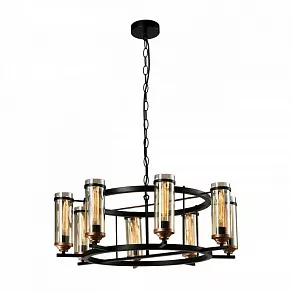 Подвесная люстра Imex Temple MD.20541-8-P-BK+AB