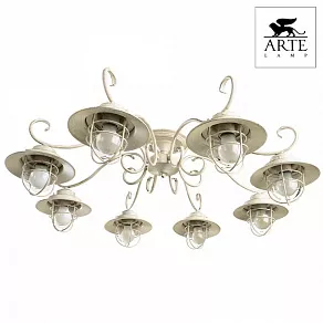 Потолочная люстра Arte Lamp Lanterna A4579PL-8WG