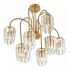 Люстра на штанге Arte Milano AM-2328 2328B.D800.H700.E14.12 G
