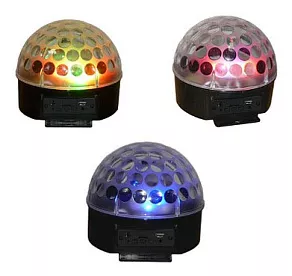 Настольная лампа декоративная Globo Disco 28160