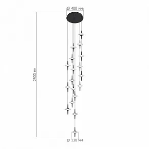 Подвесная люстра ST-Luce Zenith SL6231.403.18