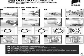 Настольная лампа декоративная Eglo Olmero 96975