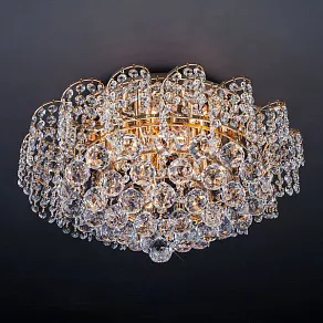 Потолочная люстра Eurosvet Charm 16017/9 золото Strotskis