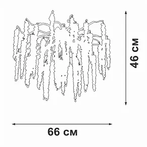 Потолочная люстра Vitaluce V28551 V28551-8/7PL