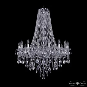 Подвесная люстра Bohemia Ivele Crystal 1415 1415/16/300/h-108 Ni