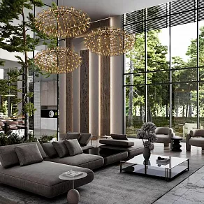 Подвесной светильник Loft it Raimond 9027-75 Gold